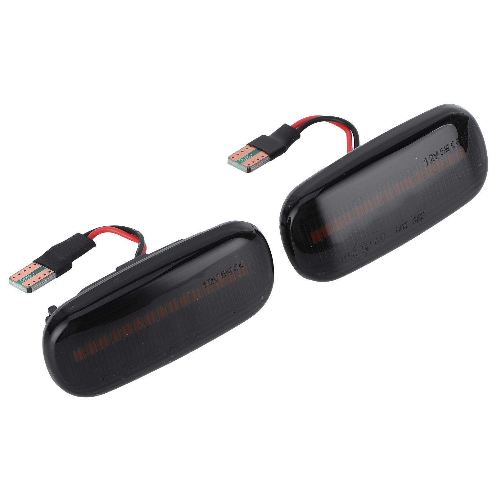 

2 шт. светодиодный боковой габаритный фонарь на крыло автомобиля, сигнальная лампа указателя поворота для A3 A4 A6 8P 8E 4F