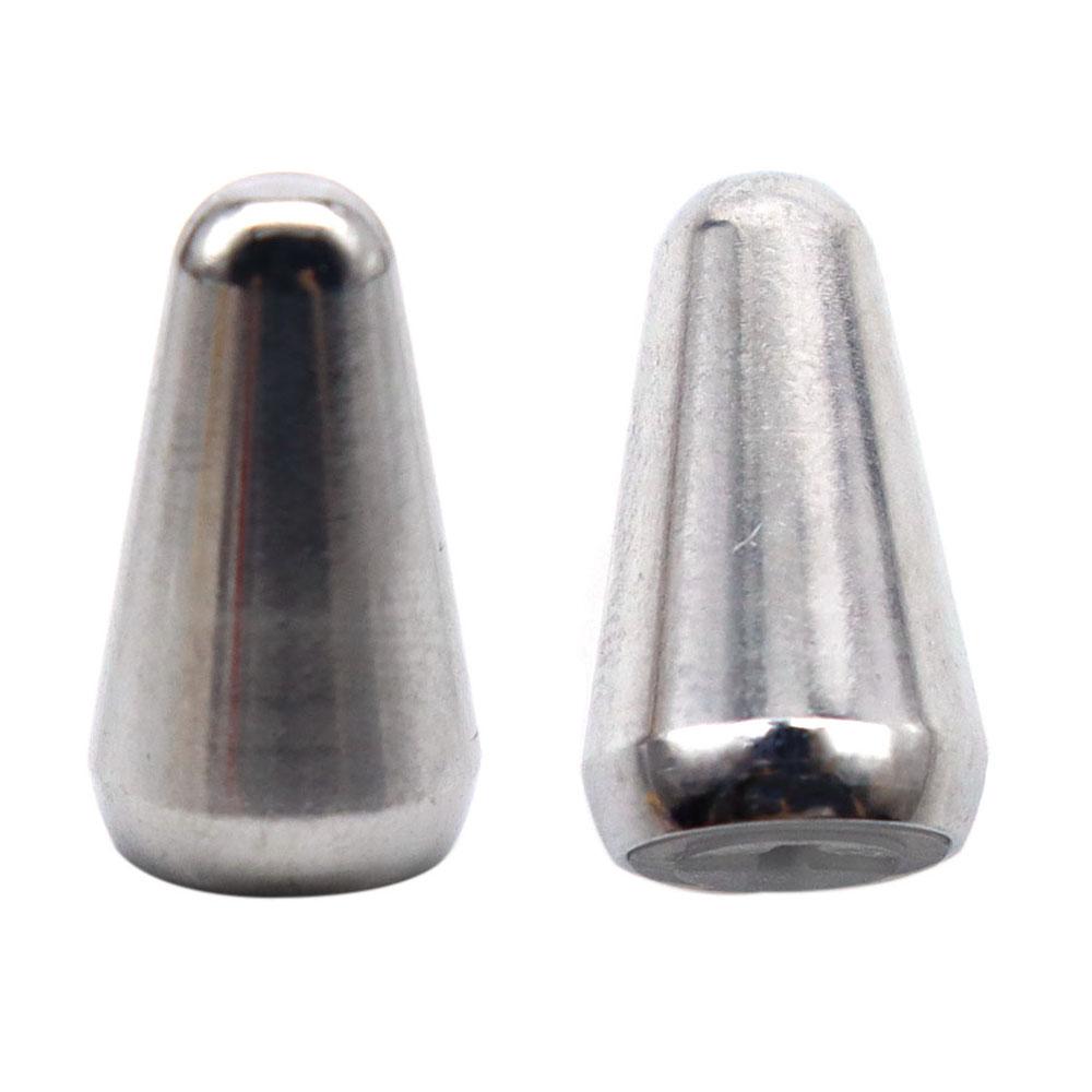 1 ud./2 uds. Tapa de Interruptor de Guitarra de Latón Punta de Interruptor Metálico con Núcleo de Cruz Embebido Agujero Expansible para Accesorios de Guitarra ST TL
