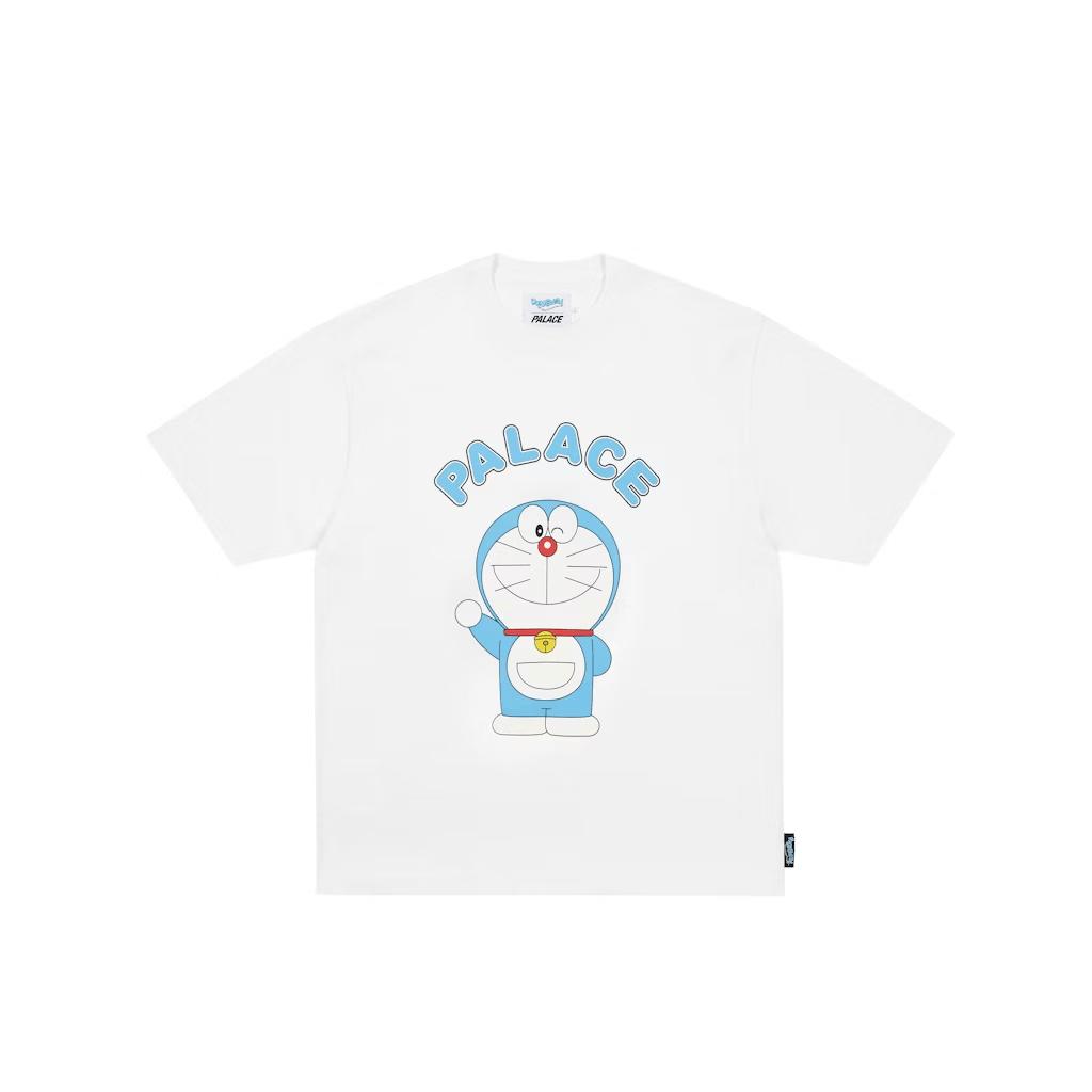 Palace x Doraemon T-Shirt White Unisex Tops P29TS022