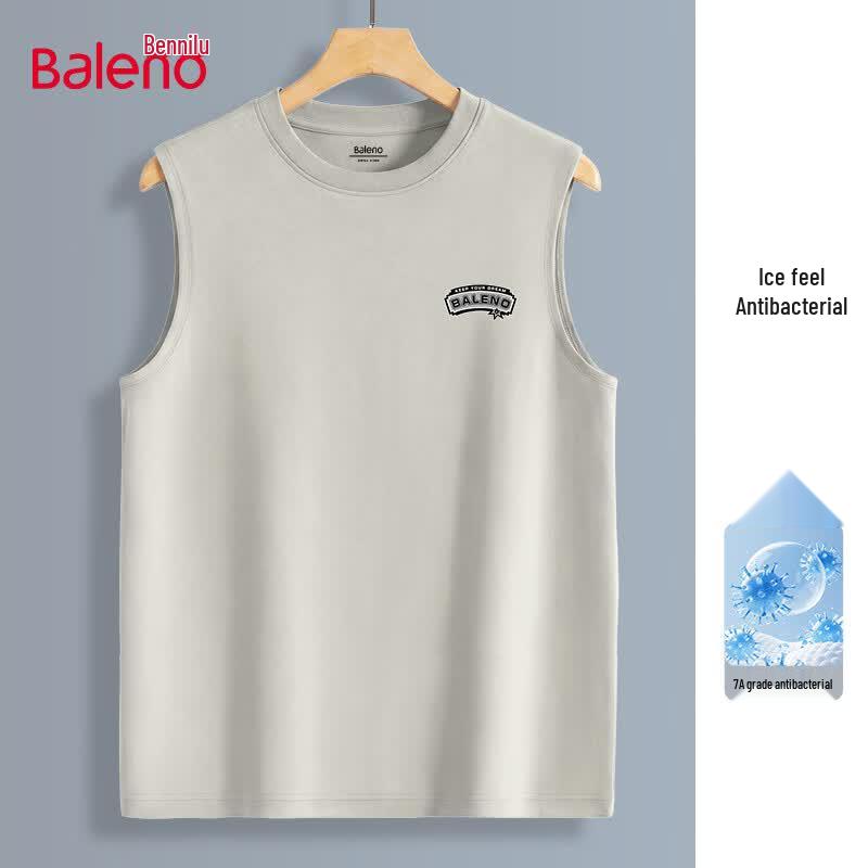 Baleno Men s Ice Silk Sleeveless Fitness Vest XL
