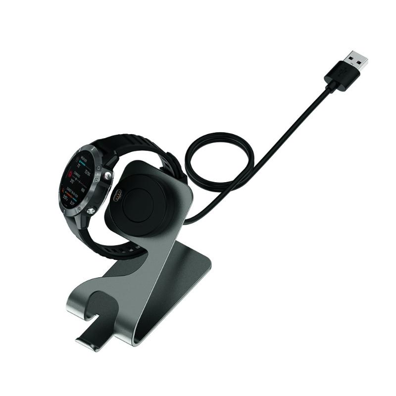 For -Forerunner 55 Charging Cable Bracket Smartwatch Station Charger Stand Charging Data Cable Holder