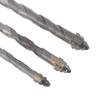 3-teiliges Vierkant-Zahnkranz-Exzenter-Twist-Bohrer-Set für Trockenbohrungen in Keramikfliesen, Glas, Marmor, Beton