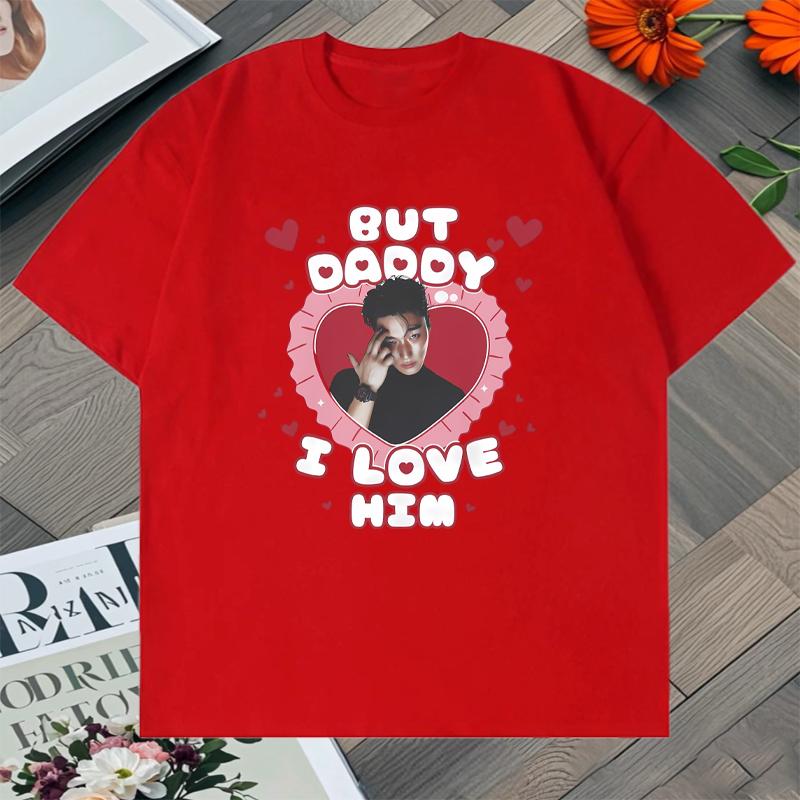 Hot Ateez San Graphic Printed 100 Cotton Oversized tshirt Street Hip Hop Summer Crew Neck short sleeve Tee shirt Unisex Tops S