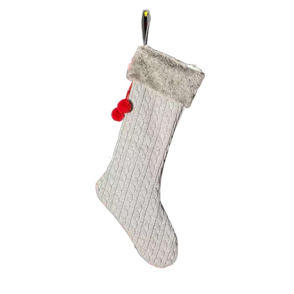 Cartoon Large Candy Christmas Stocking Mini Hanging Dwarf Christmas Gift Bag  Home