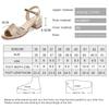 Fashion AIYUQI Sandals Woman Summer 2025 New Large Size 41 42 43 Open Toe Roman Sandals Women Mid Heel Fashion Sandals Woman