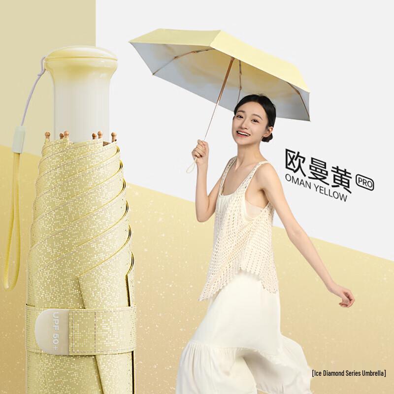 MAYDU Automatic 5-Fold Cooling UV Sun & Rain Umbrella