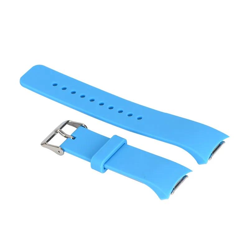 Sport Strap For Samsung Gear S2 R720 Band Replacement Silicone Pure Color Watchband For SM-R730 Smartwatch Bracelet Correa