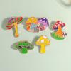 Colorful Mushroom Collection Enamel Brooches Cute Agaric Golden Pins For Backpack Bag Hat Jewelry Decoration