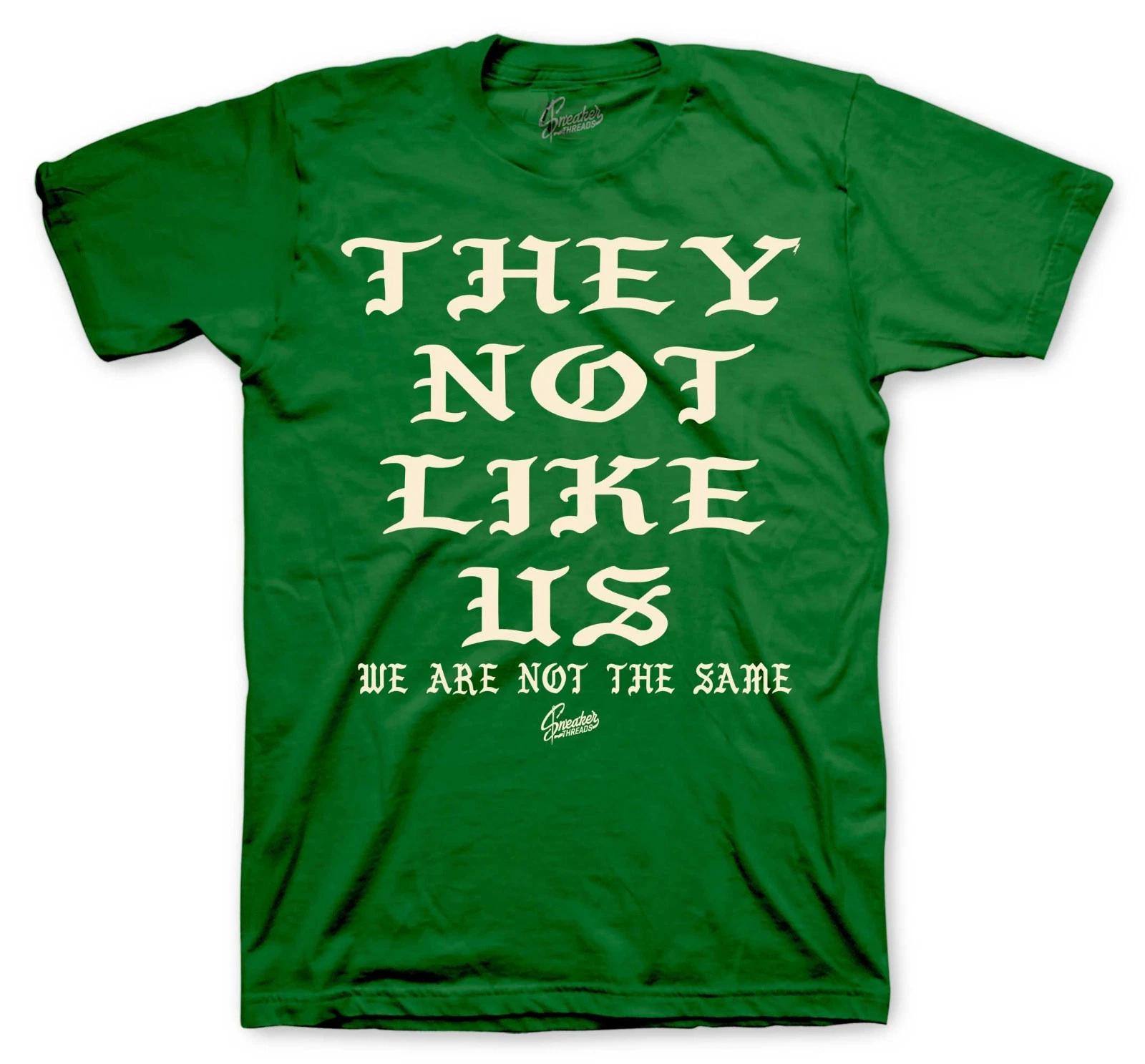 

PRO GREEN Shirts To Match Retro 1 Pro Green Fir Sneaker Tees - Not Us Shirt S