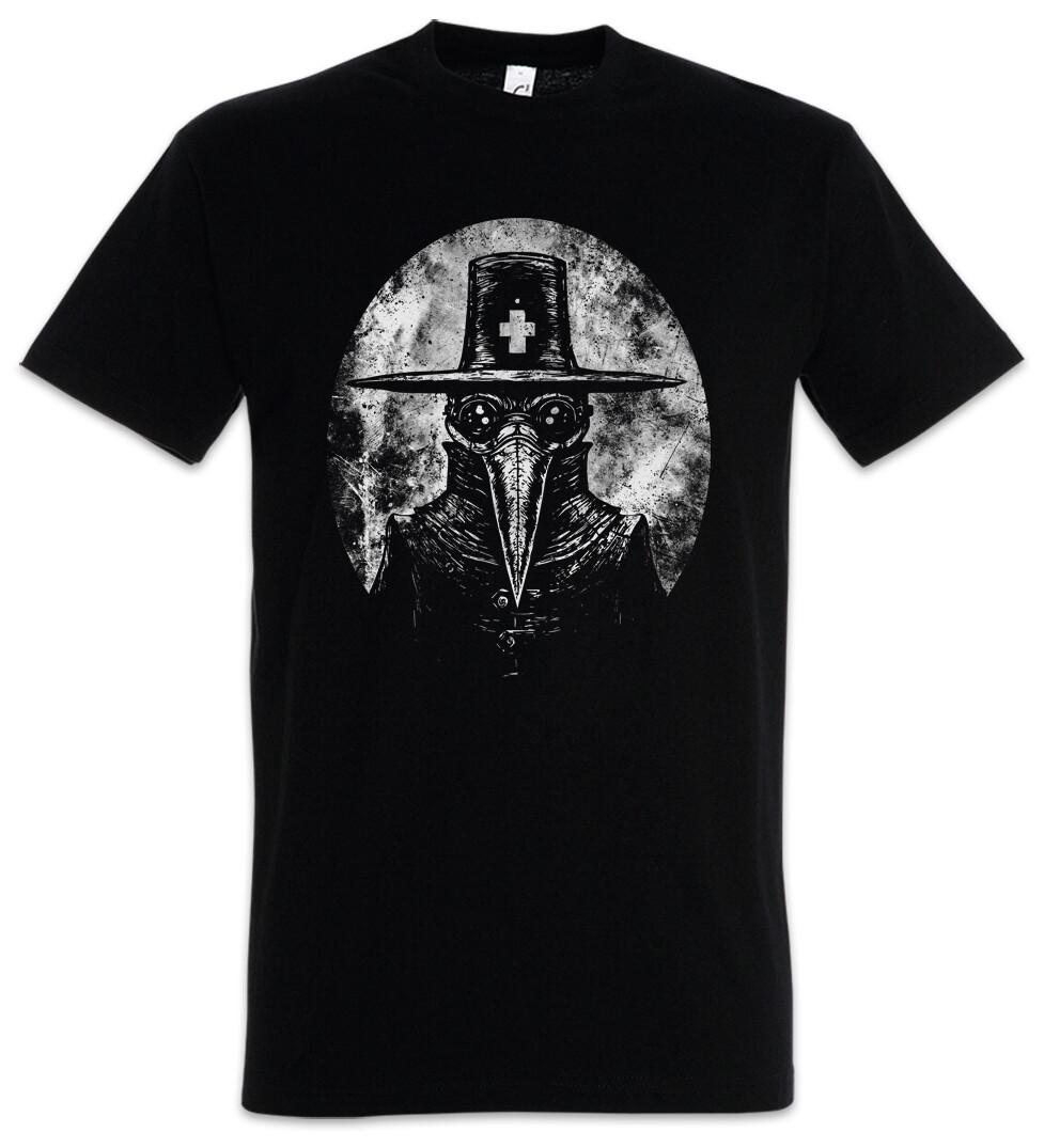 Plague Doctor I Men s T-Shirt Mens Womens Tees Top Black Death The Bubonic Plague Mask Plague Black M