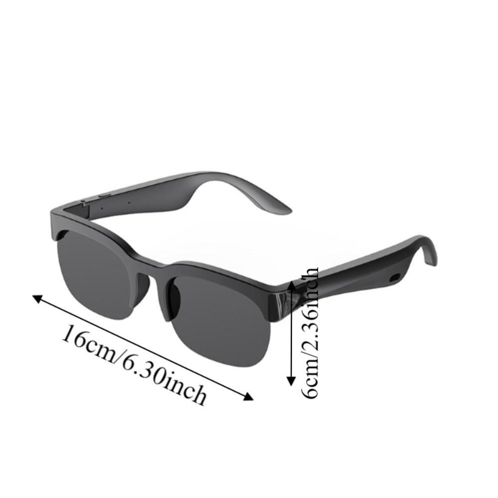 Bluetooth 6.0 AI Translation Glasses 144 Languages Bluetooth Smart Sunglasses For Men