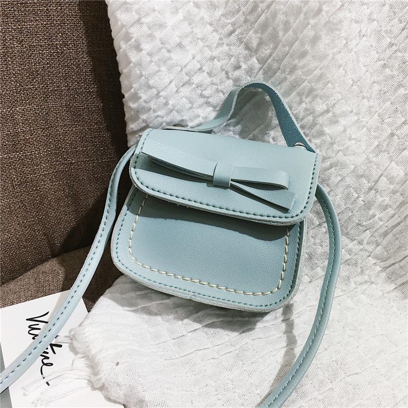 Korean Style Trendy Mini Bow Crossbody Handbag for Girls