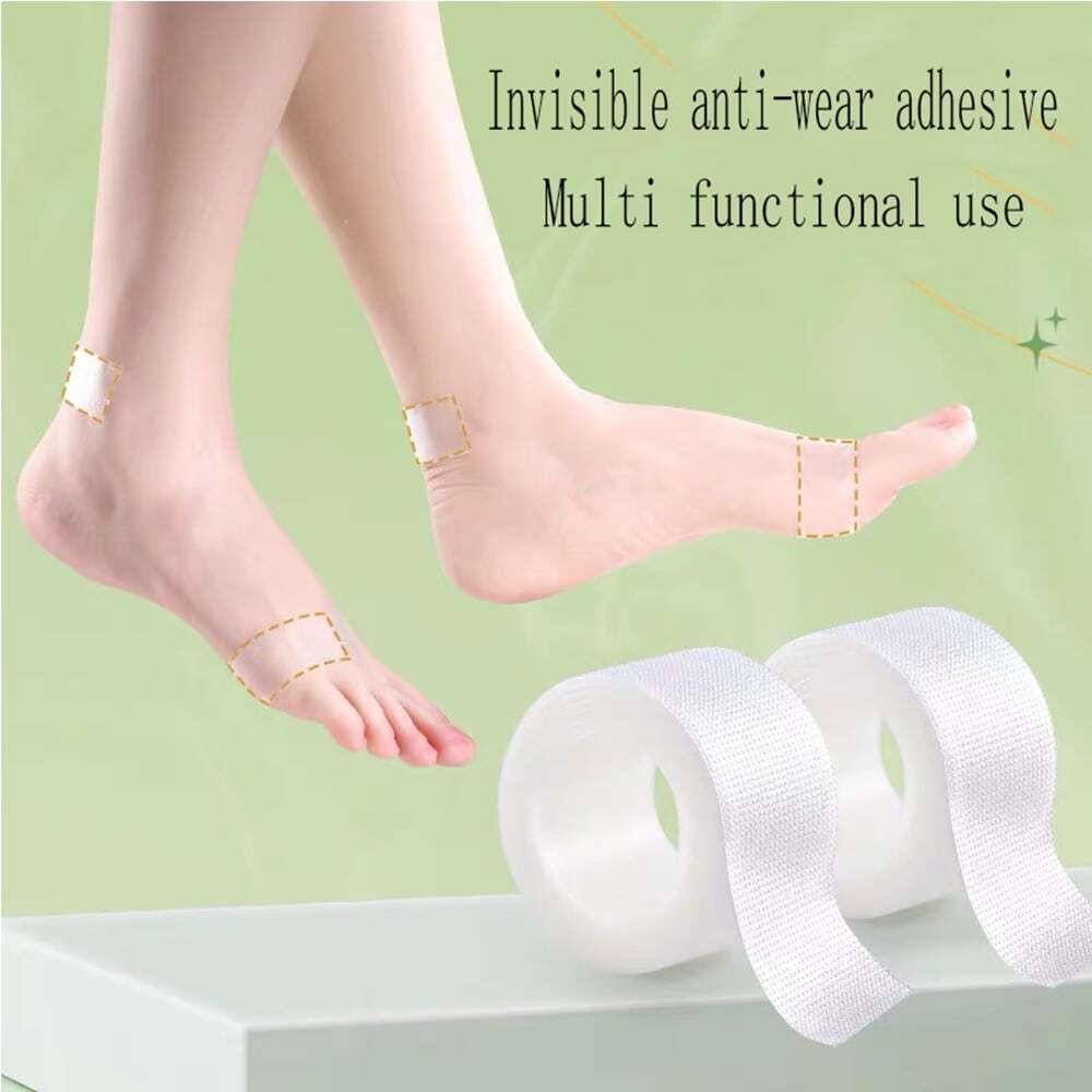 3 Roll Of Invisible Anti-friction Tape, Clear Breathable Waterproof, Can Be Cut Freely, Suitable For Toe/finger Heel, Protect