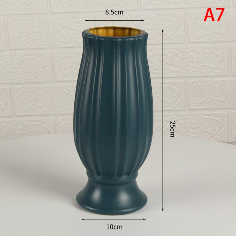 Pp Vases Imitation Ceramic Flower Pot Nordic Decor Wedding Ramadan Outdoor Home Table Diy Gifts Bonsai Holiday Yard