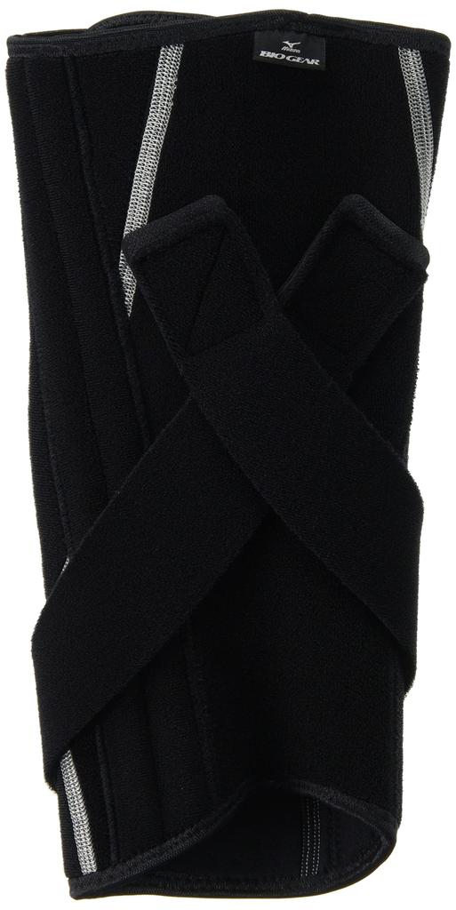 MIZUNO Bio Gear Knee Support Support for Both Left and Stretch Ligament Japan Size M to Japanese Size (One Right), V-Belt, Support, Unisex, 50MS312,