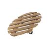 Rolling Wood Planter Potted Plant Stand with Wheels Flower Pots Rack Indoor Outdoor Planter Trolleys Rolling Tray Garden