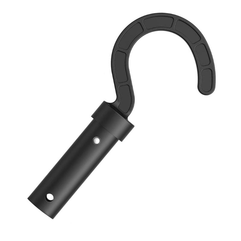 Telescoping Hook Attachment For Automatic Swimming Pool Cleaners Adjustable Length Durability ABS Plastic Design 1 Pair