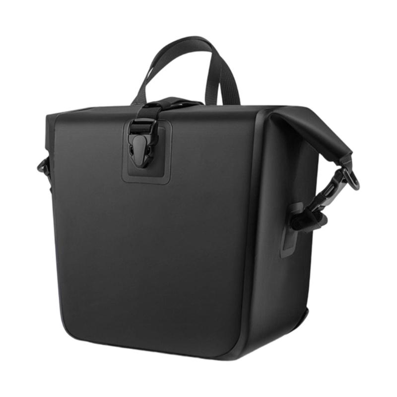 

Waterproof Bicycles Front Fork Bag Quickly Release Bike Rear Seat Trunk Bag For Mountain And Commuters Cycling чёрный
