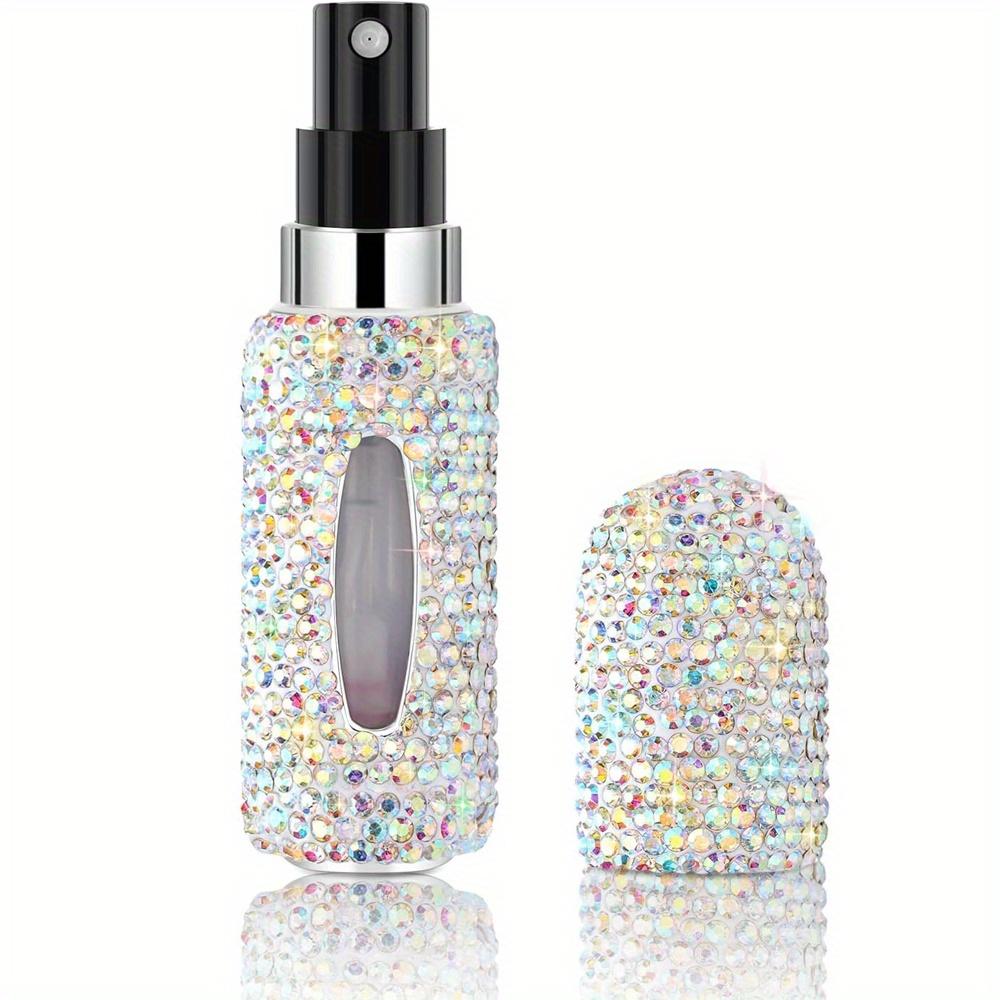 Bling Spray Bottle Rhinestone Perfume Travel Refillable Perfume Atomizer Bottle 5ml Portable Mini Perfume Spray Dispensers Gift