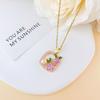 Necklace Female Popular Hot Sale Art Style Flower Necklace Gentle Temperament High Sense Versatile Does Not Fade Fashion Accessories
