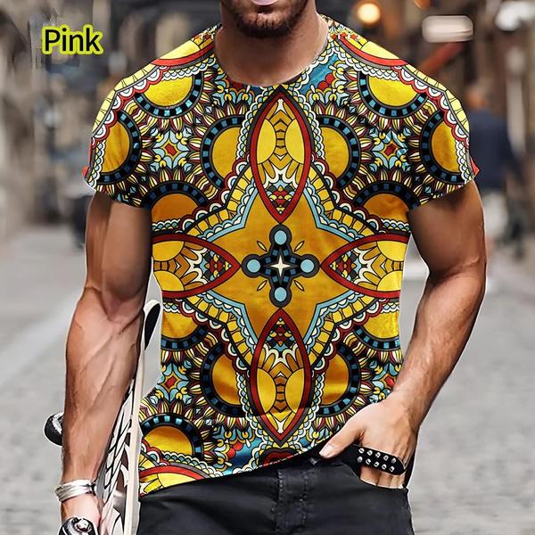 Summer 3d Abstract Print Short Sleeve T-shirt Unisex's Casual Creativity T-shirt