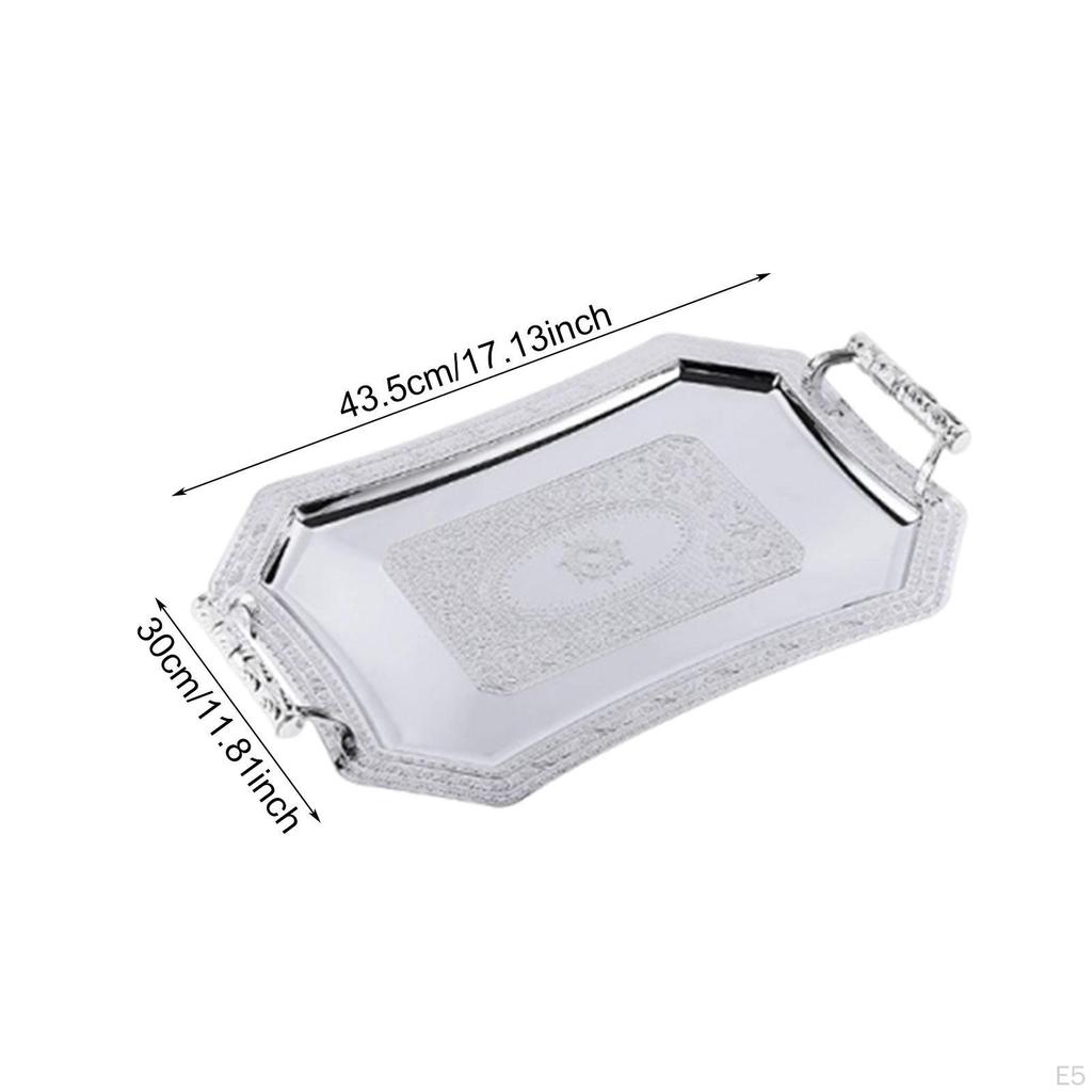 Fruit Serving Tray, Multifunctional Plate for Parties And Home