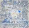 [USED]Extremely Unused Hermes large carre Le Jardin de Leila Blanc x Ciel Bleu x Sepia rare! scarf/stole, 90, 100% silk, (Le Laira's Garden),