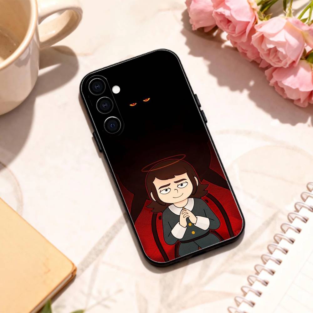 horror A-Abaddon H-HauntedS H-Hotel   phone Case For Samsung Galaxy A73,A72,A71,A70,A53,A52,A51,Others Soft Black Shell
