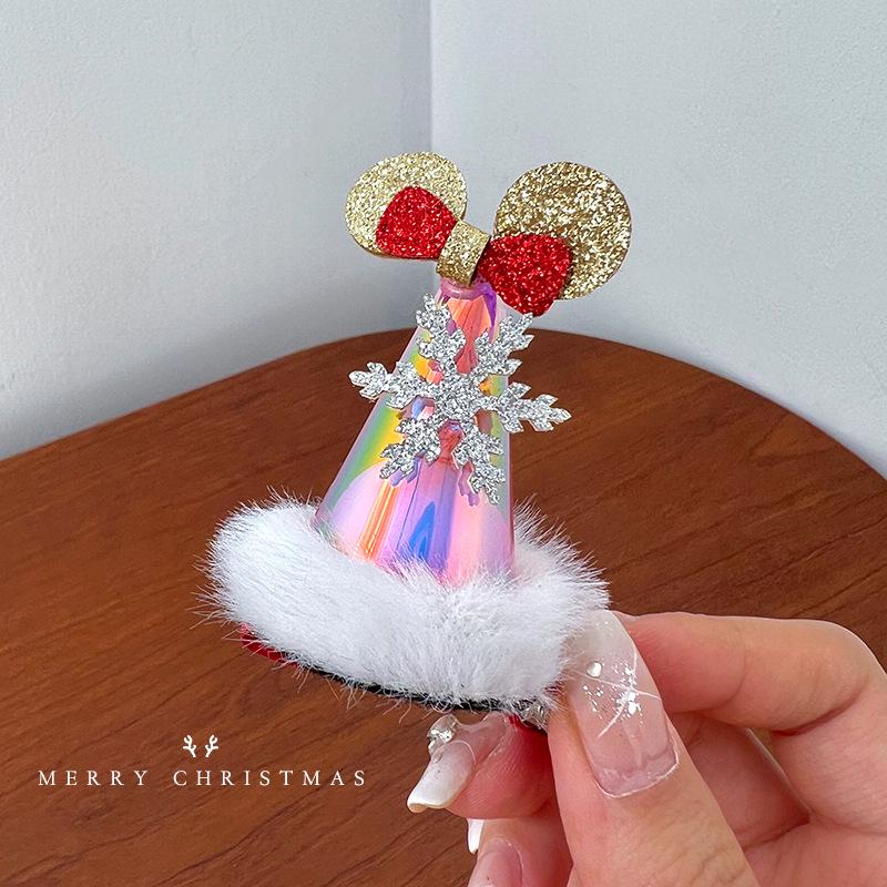 Women's Christmas Headband Plush Hat Hair Accessories for Photos