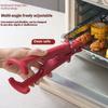 1 stuks Anti-Verbrandingsclip Silicone Keuken Anti-Verbrandingsbord Kom Schotel Pot Houder Anti-Heet Clip Lifter Keukenaccessoires Gadget