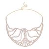 Elegant Half Mask Beads Face Accessory Cosplay Face Chain Imitating Pearls Unisex Fashion Jewelry for Party Wear