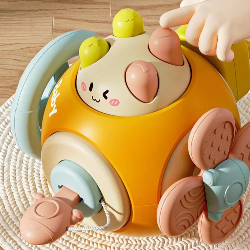 Dětské puzzle Hračky pro ranou výchovu Multifunkční rušivá koule pro Montessori trénink miminek Rušivá koule pro procvičování úchopu miminek Dětská rušivá koule