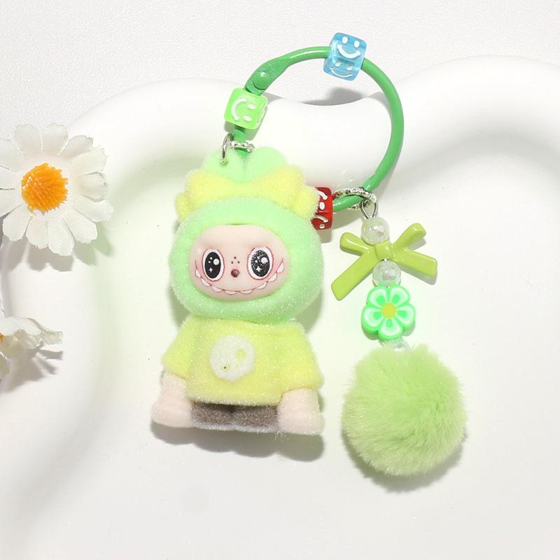 Doll Bag Couple Car Cherry Keychain Decorative Pendant Mobile Phone Chain