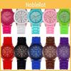 Silicone Jelly Watch For Adults Fashion Casual Quartz Watch With Color Options