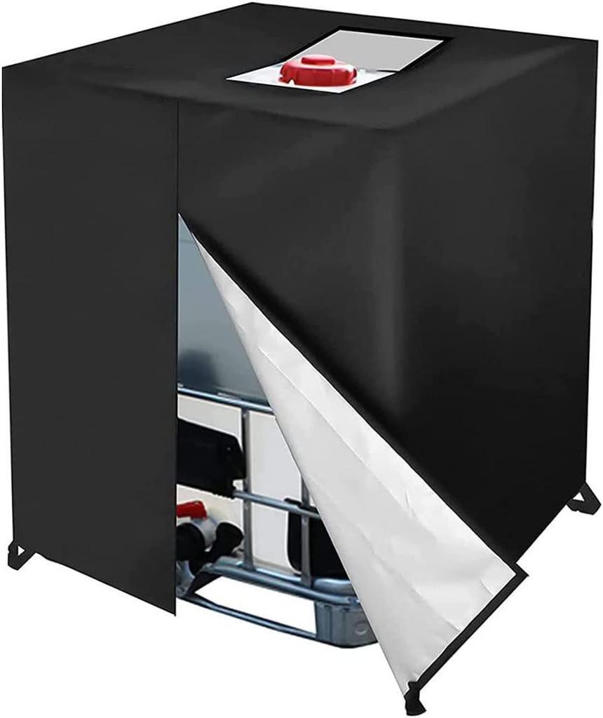 IBC Tank Protective Cover - 420D Oxford Cloth, 1000L, Sun & Dust Protection for Water Barrels