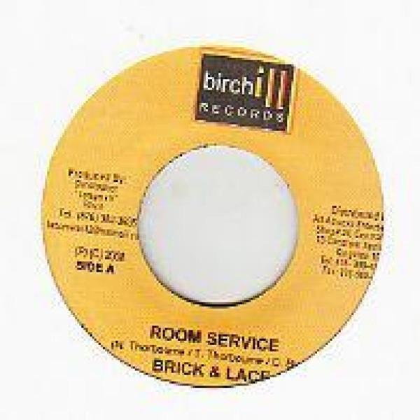 

7inch Record BRICK & LACE - Room Service NONE Birchill Record 2008 Jamaica Reggae, Ska & Dub Used