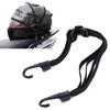 1PC Motorcycle Flexible Retractable Helmet Luggage Elastic Rope Strap with 2 Hooks