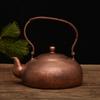 Large Capacity Kettle Pure Copper Hot Water Kettle Handmade Brass Kettlemetal Coffee Pots Warm Wine Jug Vintage Chines Tea Set