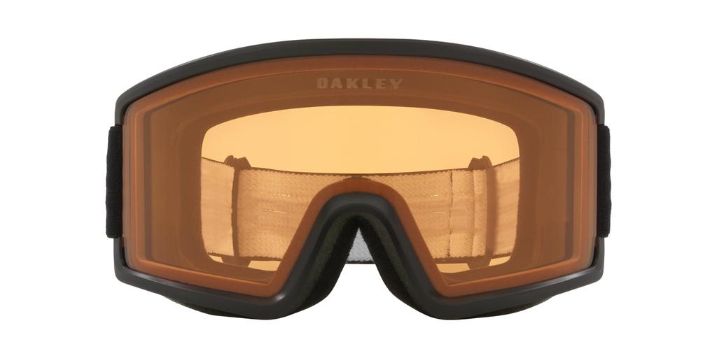 Goggles MATTE Free Size RIDGE LINE L Impact Resistant [Oakley] BLACK/PERSIMMON