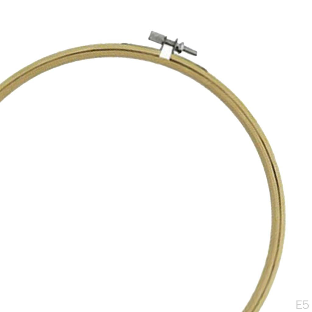 Bamboo Embroidery Stitch Circle DIY Needlework