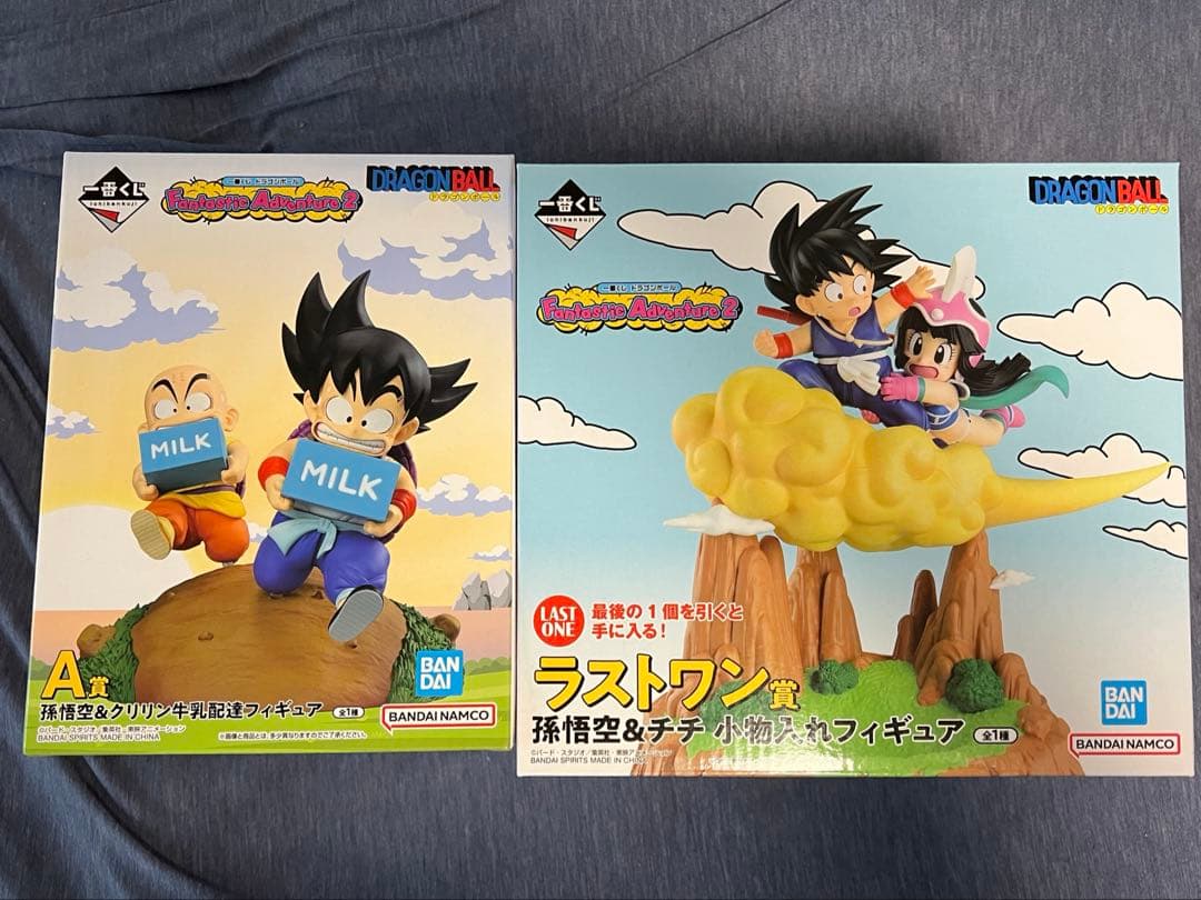 One Piece Dragon Ball Prize Last Figure Set Bonus