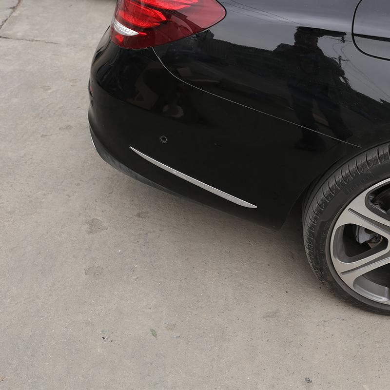 ABS Side Molding Decorative Strips Trim Sticker For Mercedes Benz E Class W213 E200l 300l 2016 2017 AMG Car Accessories