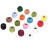 16pcs Natural Crochet Cotton Multi-Colors Jute Twine Rolls Durable Crochet Thread Present Wrapping