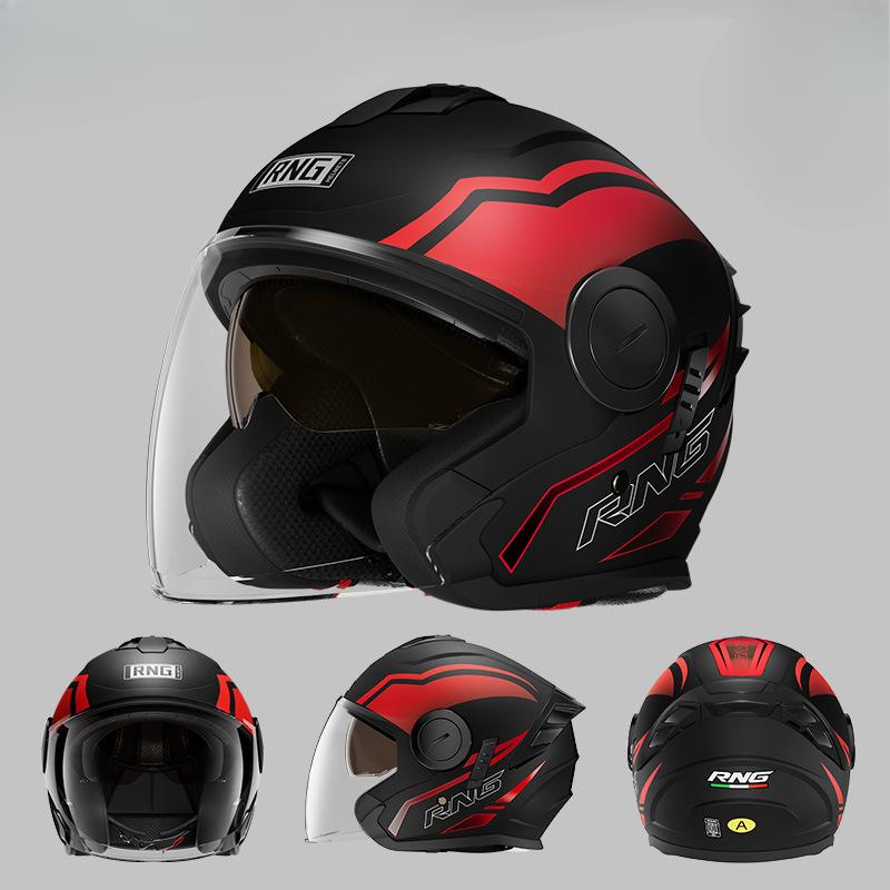 New 3C/DOT Certified Motorcycle Helmet Cycling Helmet Adult Electric Vehicle Helmet