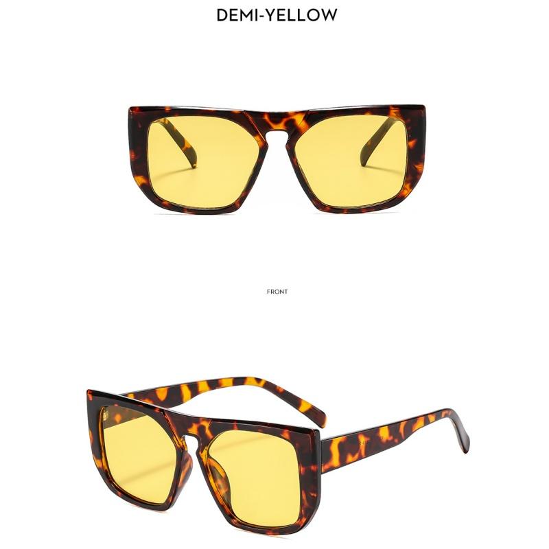 Women's Sunglasses, Men's and Women's Fashion Large-frame Sunglasses