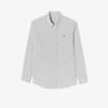 [lacoste] Men's Linen Blend Stripe Shirt CH838E-56GCCA