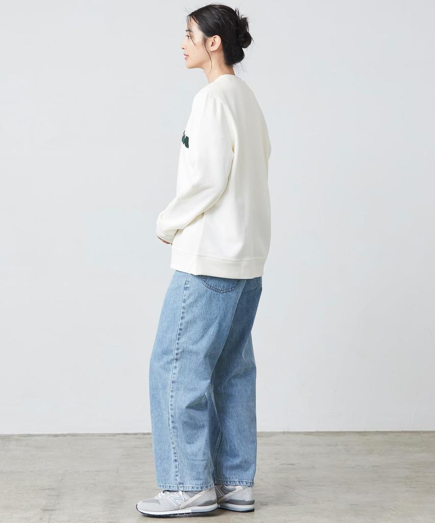 1912 Crew Neck Logo US Fit Regular S Size Sailcloth Script Logo White 1000049286 L.L.Bean Women's L.L.Bean Sweatshirt,