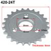 Motorcycle 24T/26T/28T/29T/31T/35T/37T Teeth 30mm Rear Gear Sprocket Fit For Honda Monkey Motorbike Pit Dirt Bike 420/428 Chain