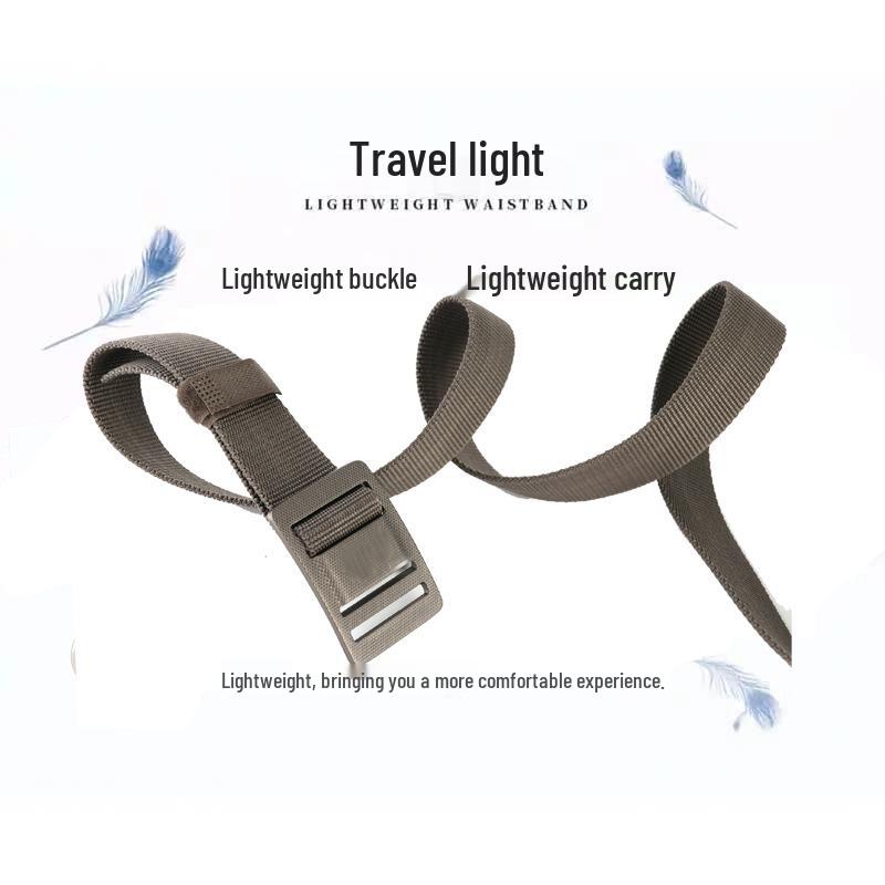 

Tactical Camouflage Nylon Belt with Metal Buckle for Outdoor and Military Use 135 cm