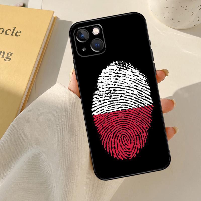 Poland Flag Phone Case For iPhone 13 12 11 14 15 16 Pro Max Case For iPhone XR X XS Max Plus Coque Capa